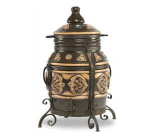 Тандыр «Урал» Черный/Слоновая кость