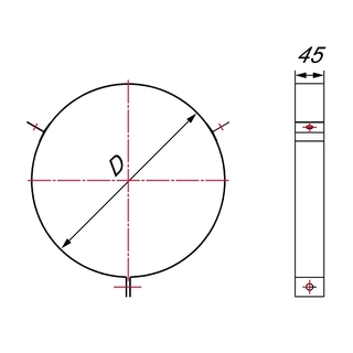 Хомут под растяжки d200/300мм