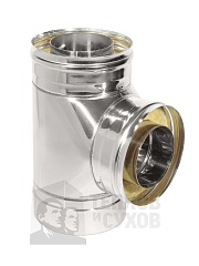 Тройник термо 87 d115/200 мм