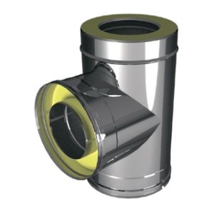 Тройник 90° D200/300, AISI 321/304