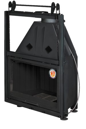 Каминная топка Альфа 800КВ