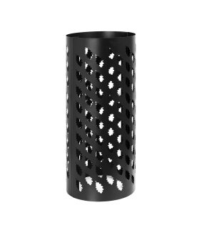 Сетка для камней на трубу "ДУБОВЫЙ ЛИСТ" BLACK L-750