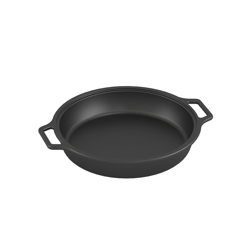 Сковорода чугунная Везувий 9л Ø 455мм (без крышки)