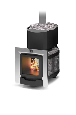 Печь для бани Русь-сетка 12 Л Панорама