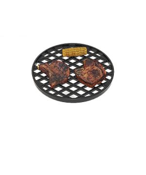Решетка чугунная круглая Везувий "Стейк" Ø 314мм