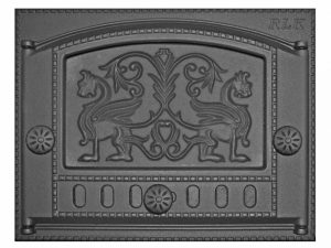 Дверка каминная крашеная ДК-2Б