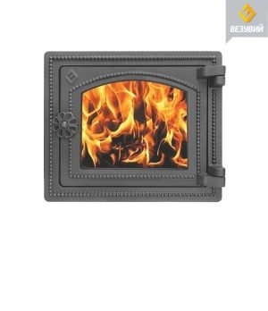 ДВЕРКА ВЕЗУВИЙ ПЕЧНАЯ ДТ-3С (АНТРАЦИТ)