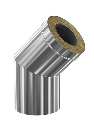 Колено-сэндвич 45 d200/280