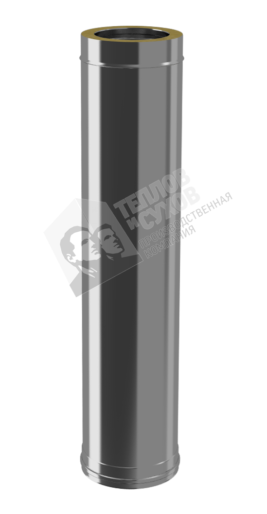 Труба термо L1000 d150/210 мм элемент дымохода