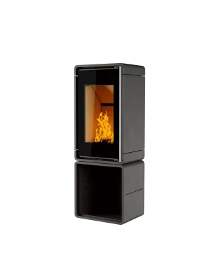 ПЕЧЬ-КАМИН АСТОВ КУБ (ПК 4581) (МЕТ. НА ДРОВНИКЕ)