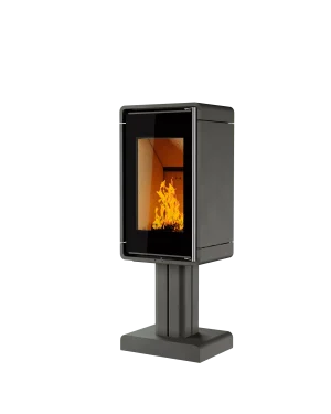 ПЕЧЬ-КАМИН АСТОВ КУБ (ПК 4581) (МЕТ. НА НОГЕ)