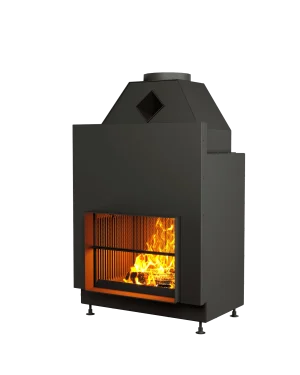 ОТКРЫТАЯ КАМИННАЯ ТОПКА С СЕТКОЙ АСТОВ О1С 6550