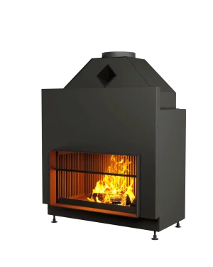 ОТКРЫТАЯ КАМИННАЯ ТОПКА С СЕТКОЙ АСТОВ О1С 9050