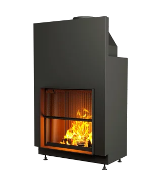 ОТКРЫТАЯ КАМИННАЯ ТОПКА С СЕТКОЙ АСТОВ О1С 7575