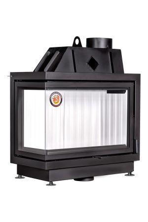 Каминная топка Альфа 800 L два стекла левая