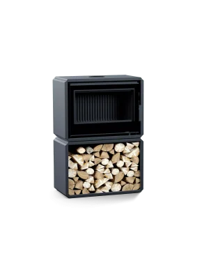 ПЕЧЬ-КАМИН АСТОВ ЛЕГГО ПК 7454 С НИЖНИМ ДРОВНИКОМ