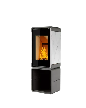 ПЕЧЬ-КАМИН АСТОВ КУБ (ПК 4581) (КАМ. НА ДРОВНИКЕ)