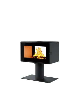 Печь-камин КУБ Т 800