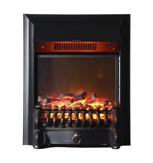 Электрокамин FOBOS GLS Black